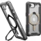 Urban Armor Gear Plasma XTE Kültéri tok Apple iPhone 16e Átlátszó, Titán Induktív töltés, MagSafe kompatibilis, Álló funkció, Ütésálló 114500113136