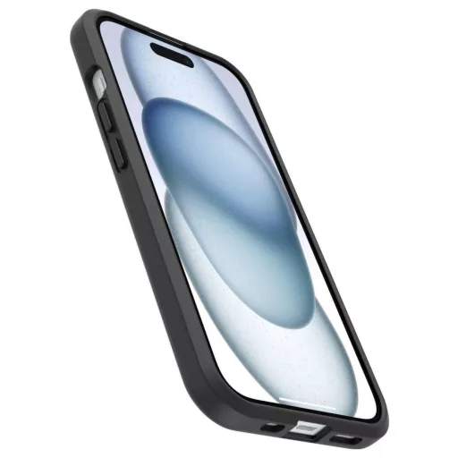 Otterbox React Hátlap Apple iPhone 13, iPhone 14, iPhone 15, iPhone 16e Átlátszó, Fekete Induktív töltés, MagSafe kompatibilis, Ütésálló 77-98203