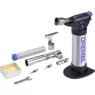   Dremel DREMEL 2200-5 Versaflame Gasbrenner/Lötkolben Gázforrasztó készlet Forrózáz dűzni, Forrasztóhegy 550 - 1200 °C Piezo gyújtóval