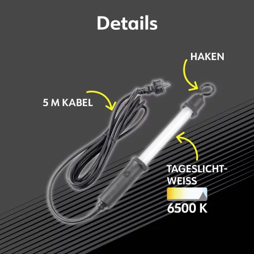 Müller-Licht 27700065 IL4 LED Munkalámpa Hálózatról üzemeltetett 8 W 670 lm
