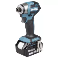   Makita DTD173RTJ DTD173RTJ Akkus ütvecsavarozó 180 Nm 18 V Vele szállított akkuk száma 2 5.0 Ah Lítiumion