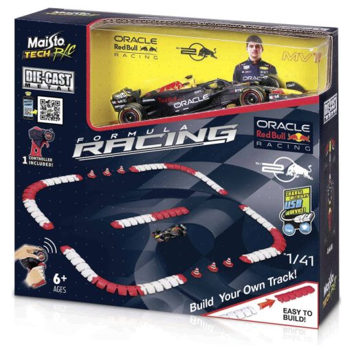 MaistoTech 582672 Red Bull Racing #1 Verstappen RC kezdő modellautó Elektro Versenyautó