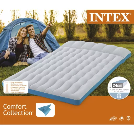Intex doppel Kempingmatrac Fehér, Kék 67999 Terhelhetőség (súly) (max.) 273 kg