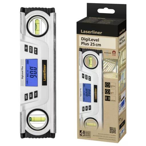 Laserliner DigiLevel Plus 25 081.249E Digitális vízmérték