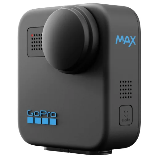 GoPro MAX 360 Akciókamera 5.3K, 4K, 2.7K, Full HD, Bluetooth, Kettős kijelző, Érintőkijelző, Porvédett, Vízálló , WLAN, Lassítíott felvétel, Képstabilizálás,