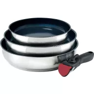 Qdesign 195-002 Serpenyő készlet 3 részes