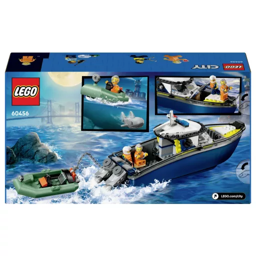 LEGO® CITY 60456 Üldözés egy rendőrségi csónakban