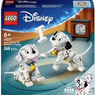   LEGO® DISNEY 43271 A 101 dalmata kutyaklubból ismert Lucky és Penny kölykök