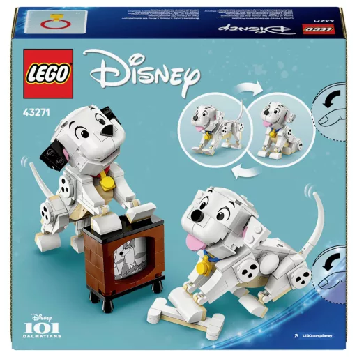 LEGO® DISNEY 43271 A 101 dalmata kutyaklubból ismert Lucky és Penny kölykök