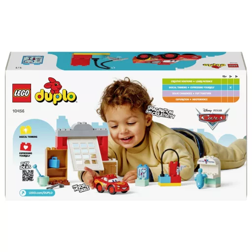 LEGO® DUPLO® 10456 McQueen látogatása Doc műhelyében