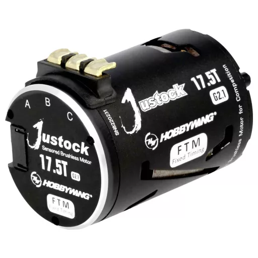Hobbywing Xerun Justock 17.5 Turn G2.1 Autómodell brushless elektromotor kV: 2450 Tekercs (fordulat): 17.5