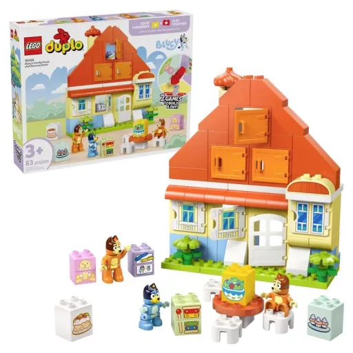 LEGO® DUPLO Bluey 10459 Bluey családi háza memóriajátékkal