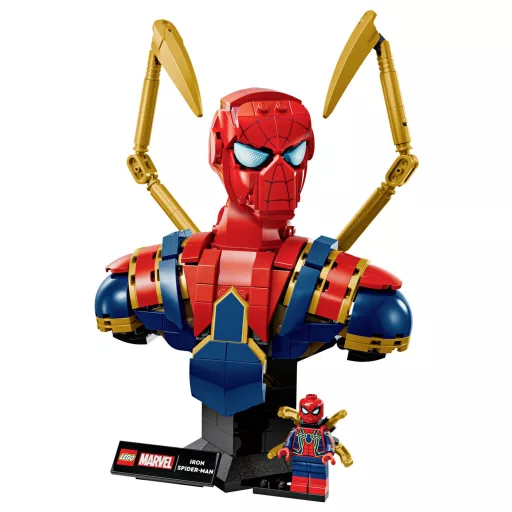 LEGO® MARVEL SUPER HEROES 76326 Vas Pókember mellszobra