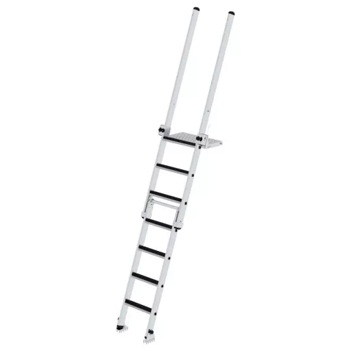 MUNK Günzburger Steigtechnik 012040 Alumínium Építőipari létra Munkamagasság (max.): 3.05 cm 10 kg