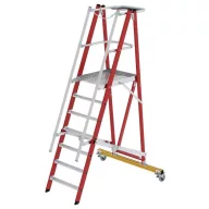   MUNK Günzburger Steigtechnik 036327 GFK/alumínium Platform létra