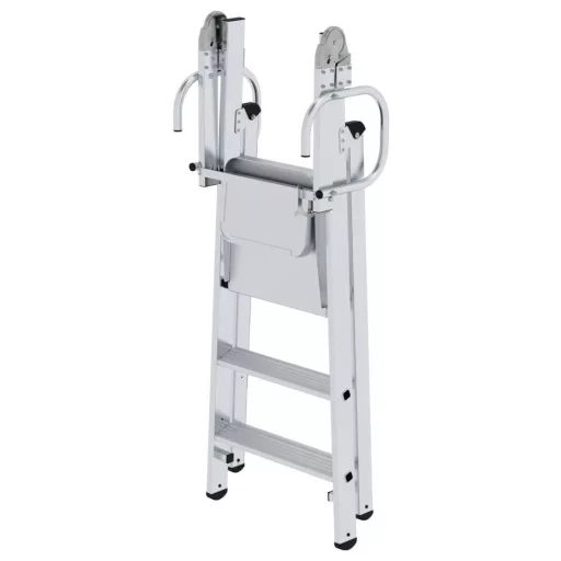 MUNK Günzburger Steigtechnik 052086 Alumínium Platform létra Munkamagasság (max.): 2.70 cm