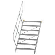   MUNK Günzburger Steigtechnik 600347 Alumínium, Acél, ónozott Lépcső