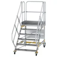   MUNK Günzburger Steigtechnik 600806 Alumínium, Acél, ónozott Lépcső