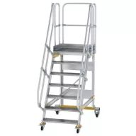   MUNK Günzburger Steigtechnik 600727 Alumínium, Acél, ónozott Lépcső 75.2 kg