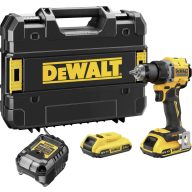   DEWALT DCD794D2T-QW DCD794D2T-QW Akkus fúrócsavarozó 18 V 2 Ah Lítiumion 2. akkuval, Töltővel, Hordtáskával