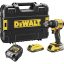DEWALT DCD794D2T-QW DCD794D2T-QW Akkus fúrócsavarozó 18 V 2 Ah Lítiumion 2. akkuval, Töltővel, Hordtáskával