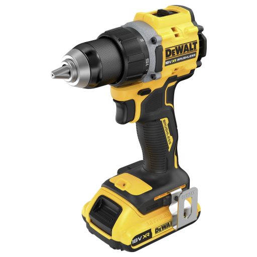 DEWALT DCD794D2T-QW DCD794D2T-QW Akkus fúrócsavarozó 18 V 2 Ah Lítiumion 2. akkuval, Töltővel, Hordtáskával