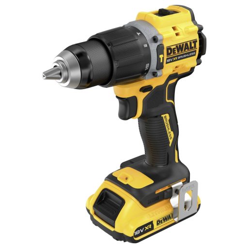 DEWALT DCD799D2T-QW 2 sebességfokozat-Akkus ütvefúró-csavarozó 2. akkuval, Töltővel, Hordtáskával
