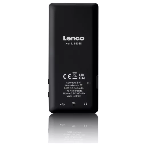 Lenco Xemio-860BK Hordozható CD lejátszó Fekete