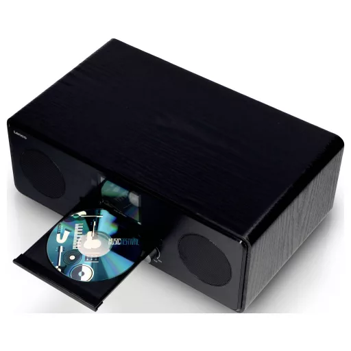 Lenco DIR-260BK Internet kofferrádió Fekete