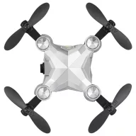   Reely Suitcase mini drone Quadrokopter RtF Kezdő, Kamerás repülés Ezüst-fekete