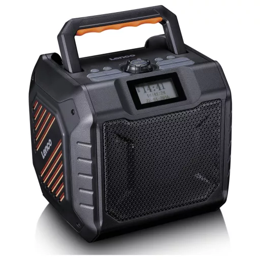 Lenco ODR-160GY - Leistungsstarkes tragbares outdoor DAB+/FM Radio mit Bluetooth Kültéri rádió