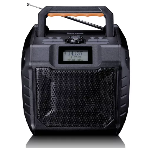 Lenco ODR-160GY - Leistungsstarkes tragbares outdoor DAB+/FM Radio mit Bluetooth Kültéri rádió