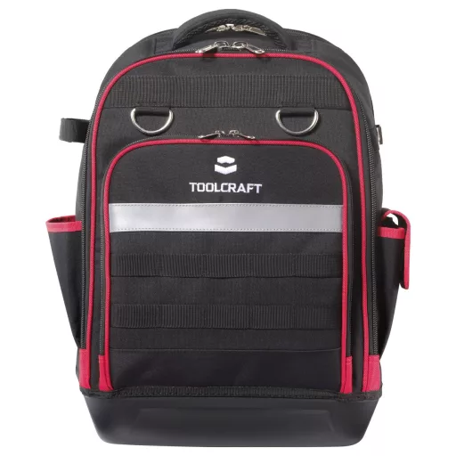 TOOLCRAFT TO-10207233 Profi Szerszámos hátizsák tartalom nélkül (Sz x Ma x Mé) 35 x 45 x 23 cm