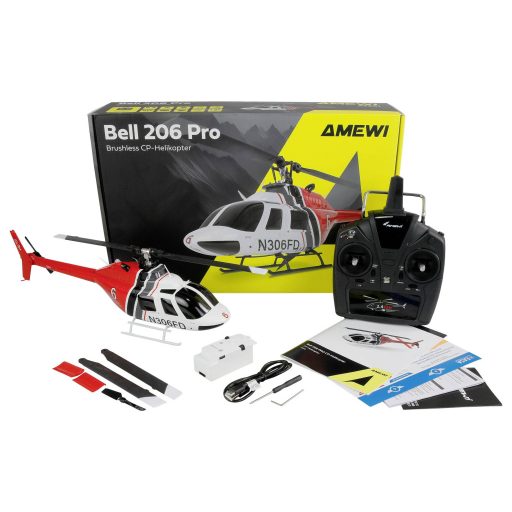 Amewi Bell 206 PRO RC helikopter RtF