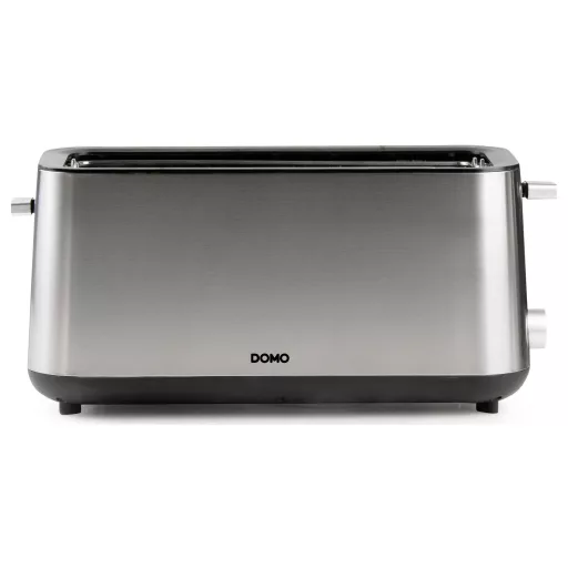 DOMO TOASTER 2 Schlitze für 4 Toasts Kenyérpirító Beépített zsemle feltéttel