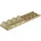 Absima 2320203 Útlezárás Wooden Piles & Waves (H x Sz x Ma) 680 x 180 x 55 mm 1 db