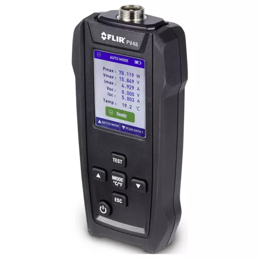 FLIR Solarpanel-Tester und I-V-Kennlinien-Tracer mit Temperaturmessungen PV48 Napelem teszter