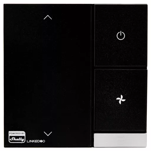 Shelly LinkedGo smartes HVAC-Thermostat Padlófűtés vezérlő, Helyiség termosztát Bluetooth, Wi-Fi