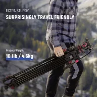 Neewer TP75 Tripod Munkamagasság=89 - 189 cm