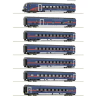 Fleischmann 6260065 N 7 részes készlet: Nightjet az ÖBB