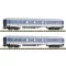 Fleischmann 6260025 N 2 részes készlet 2: A DB AG „IR 2471” személygépkocsija
