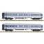 Fleischmann 6260025 N 2 részes készlet 2: A DB AG „IR 2471” személygépkocsija