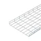 OBO Bettermann 6000451 Hálós ereszcsatorna (H x Sz x Ma) 3 m x 400.00 mm x 55.00 mm 3 m