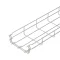 OBO Bettermann 6001074 Hálós ereszcsatorna (H x Sz x Ma) 3 m x 150.00 mm x 55.00 mm 3 m