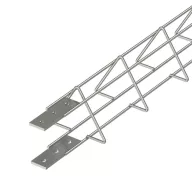   OBO Bettermann 6003830 Hálós ereszcsatorna (H x Sz x Ma) 2.80 m x 100.00 mm x 80.00 mm 2.8 m