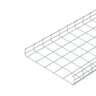   OBO Bettermann 6017460 Hálós ereszcsatorna (H x Sz x Ma) 3 m x 400.00 mm x 50.00 mm 3 m