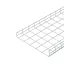 OBO Bettermann 6017460 Hálós ereszcsatorna (H x Sz x Ma) 3 m x 400.00 mm x 50.00 mm 3 m