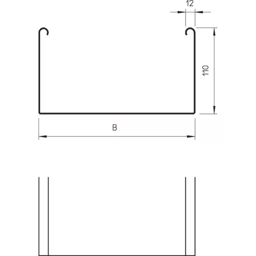 OBO Bettermann 6063438 Kábelgyűrű (H x Sz x Ma) 3 m x 200.00 mm x 110.00 mm 3 m