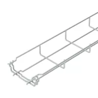   OBO Bettermann 6000062 Hálós ereszcsatorna (H x Sz x Ma) 3 m x 100.00 mm x 35.00 mm 3 m