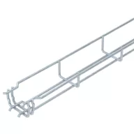   OBO Bettermann 6000069 Hálós ereszcsatorna (H x Sz x Ma) 3 m x 50.00 mm x 35.00 mm 3 m